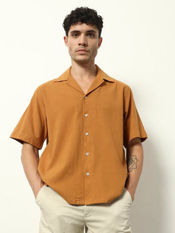 Golden Hour: Classic Vacation Collar Shirt