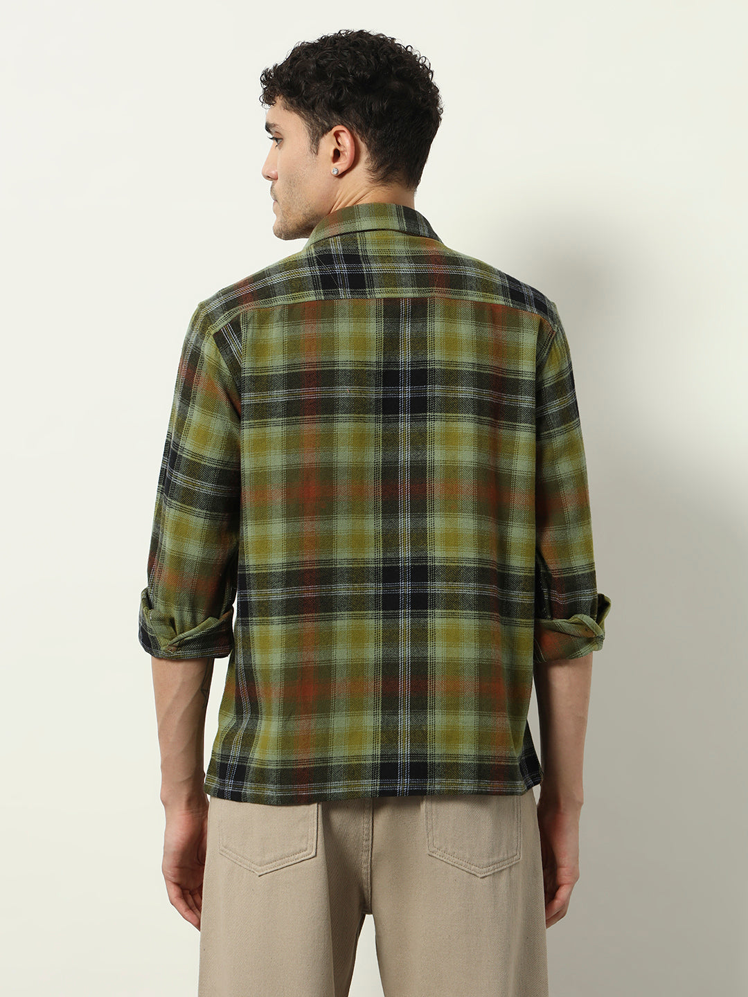 MetroPlaid Shirt in Forest Fade