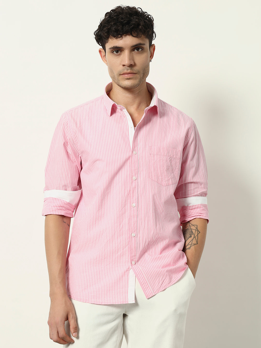 Pink Ember: Contemporary Classic Shirt