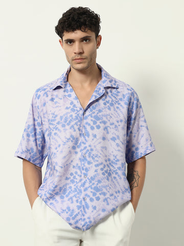 Orchid Whisper: Refined Summer Shirt
