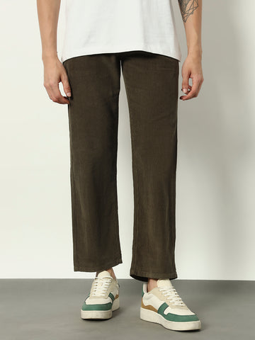 Olive Grove Corduroy Pants