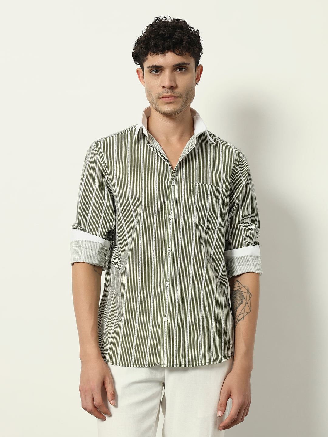 Olive Atelier: Sophisticated Classic Shirt