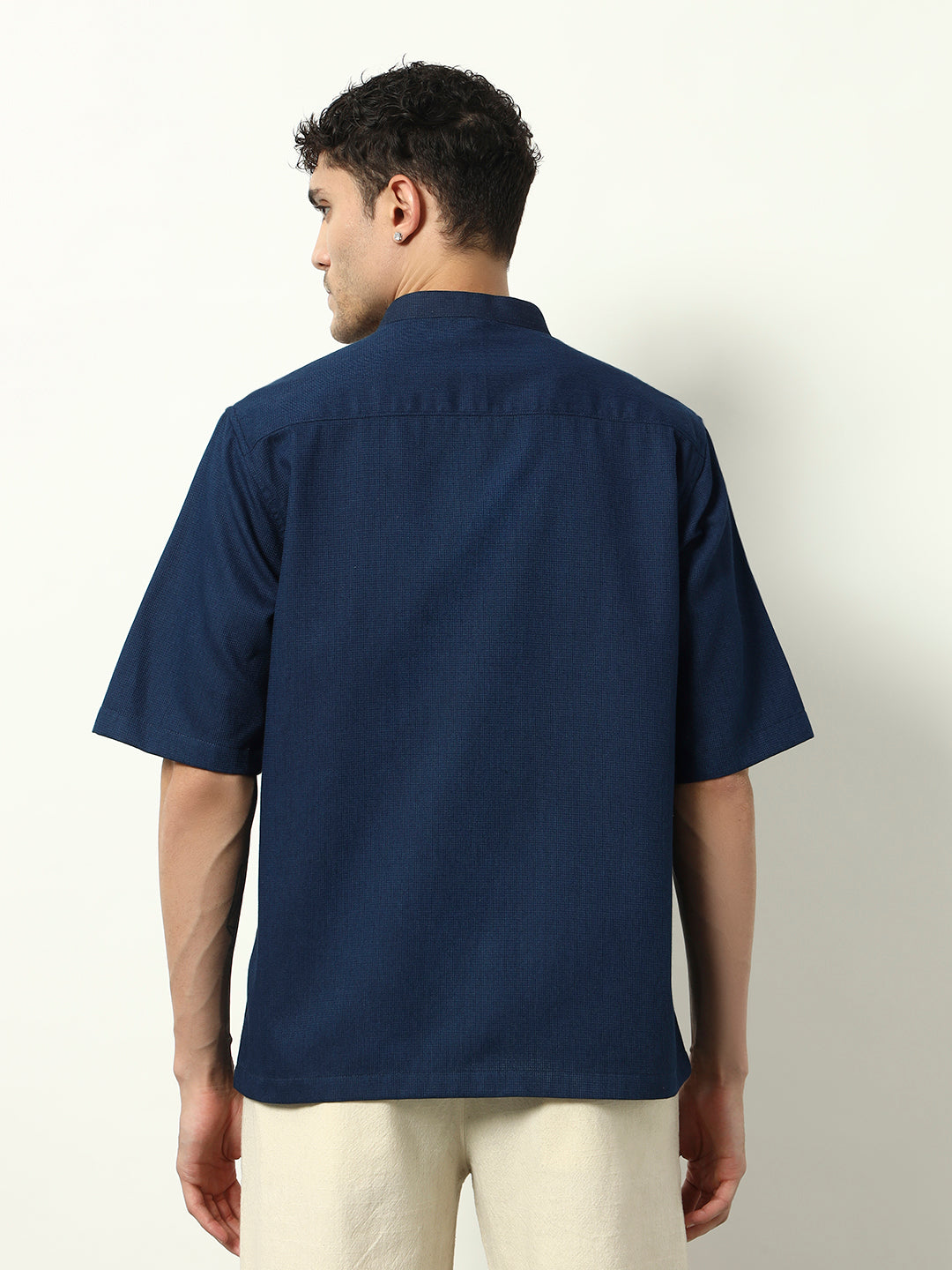 Regal Indigo – Heritage Half-Sleeve Shirt