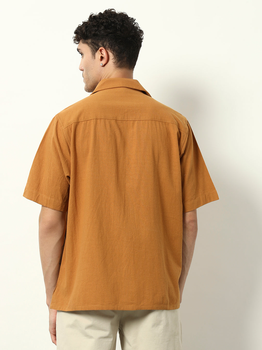 Golden Hour: Classic Vacation Collar Shirt